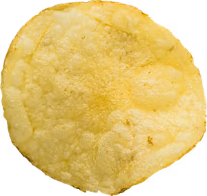 Single beef tallow potato chip