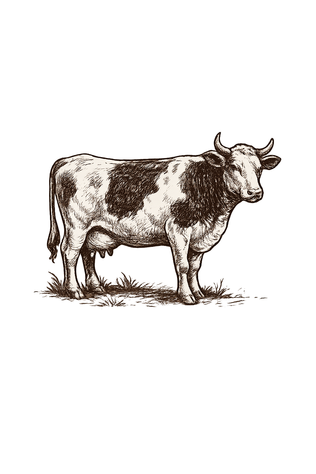 Cow sketch