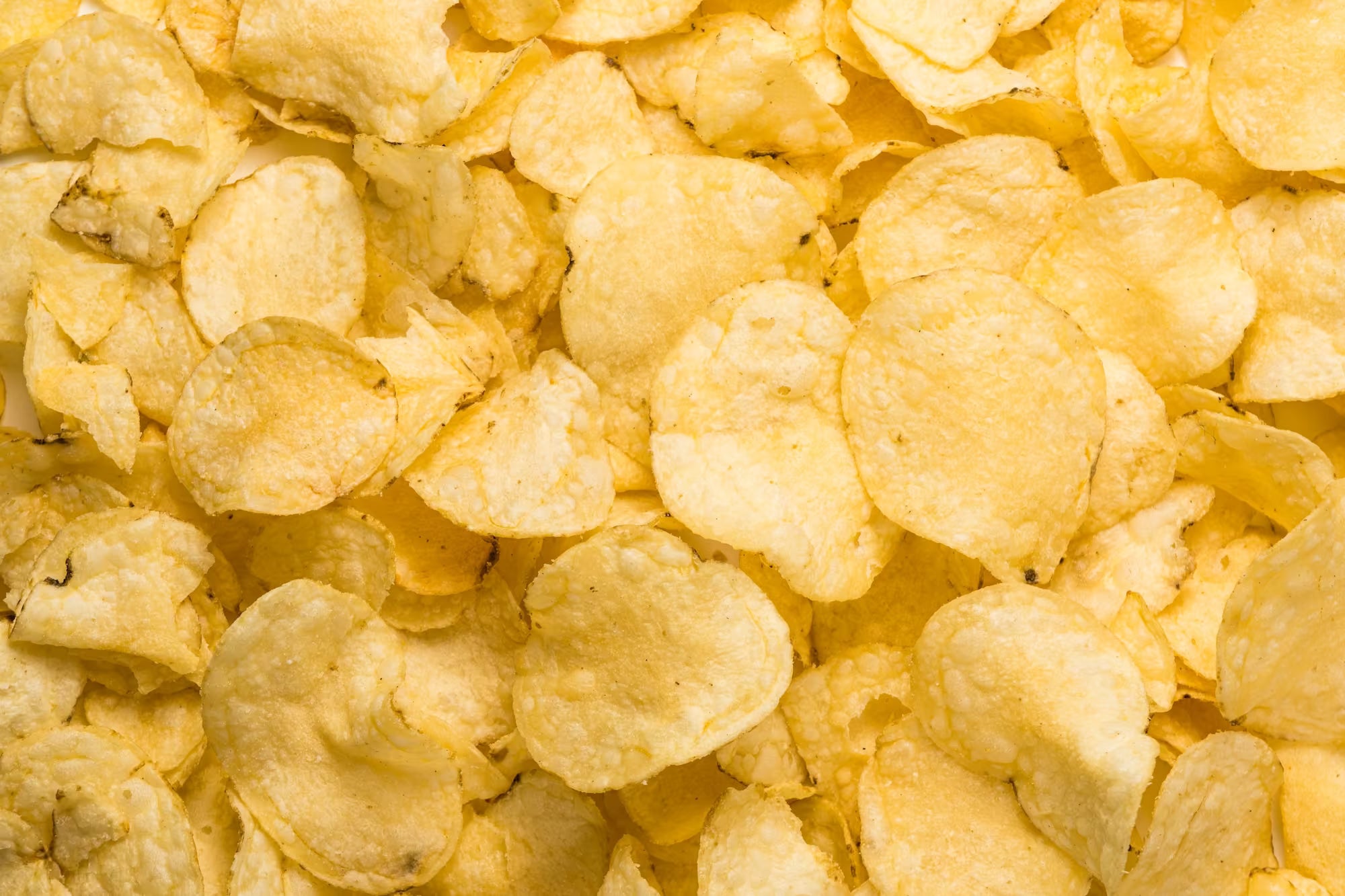 Close-up of beef tallow potato chips