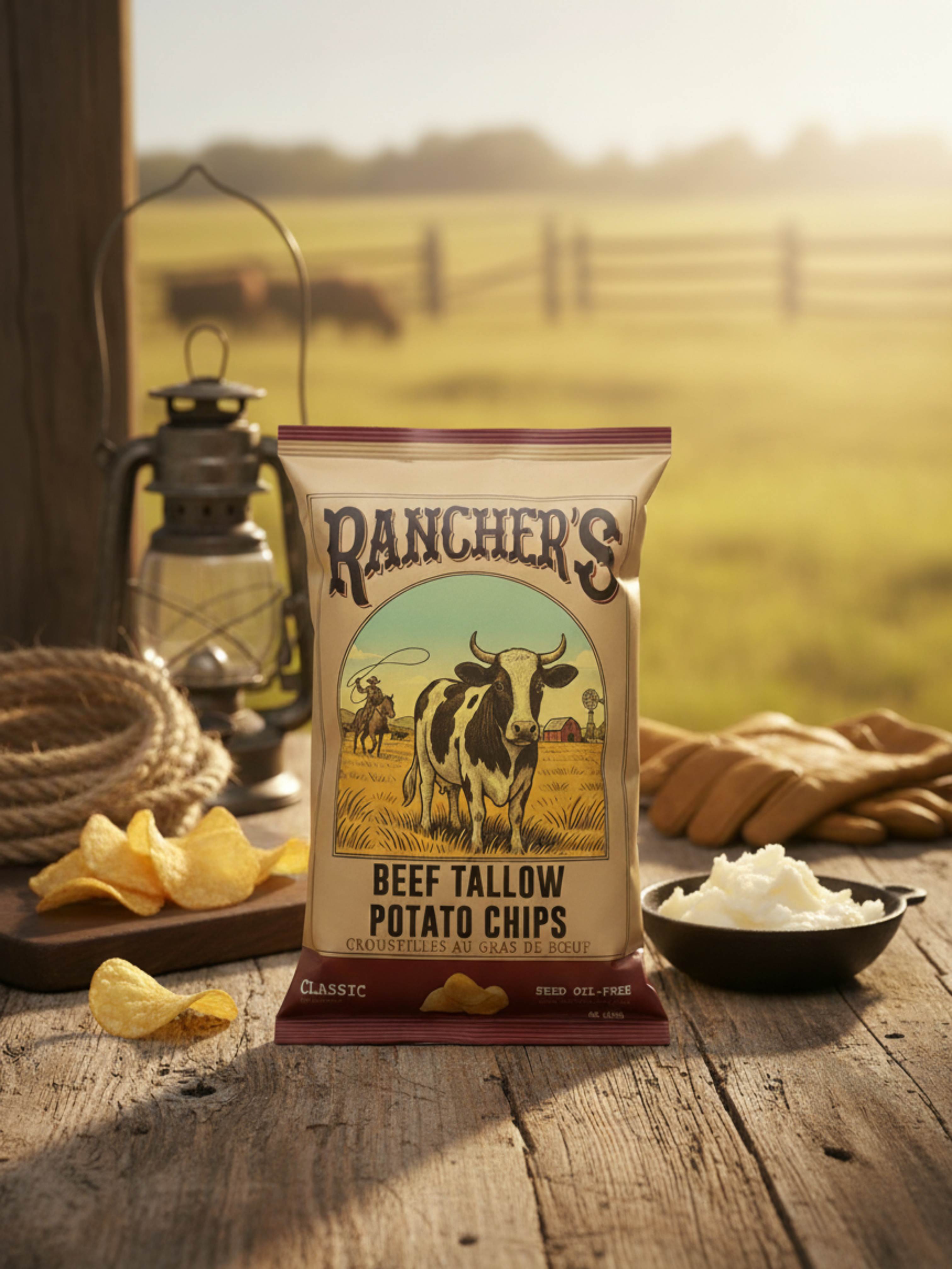 Rancher's Beef Tallow Chips