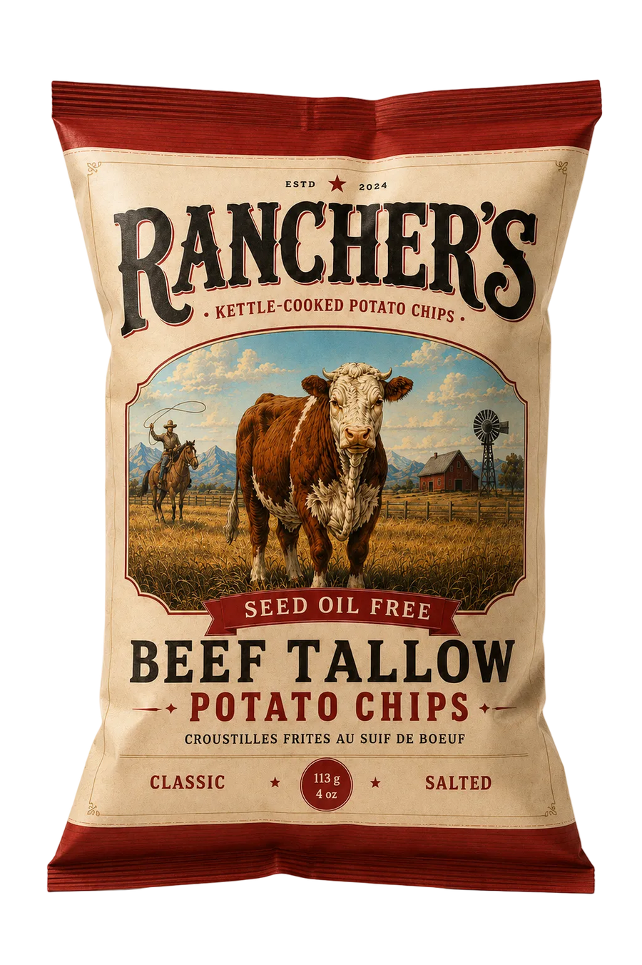 Rancher's Beef Tallow Chips