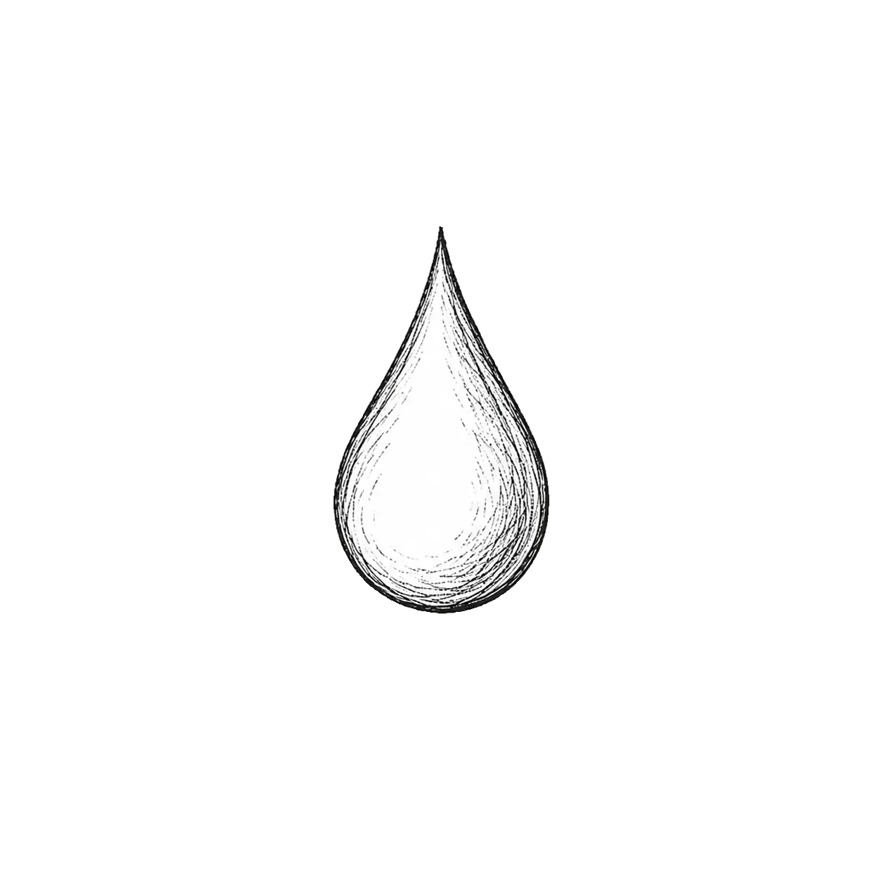 Tallow drop sketch